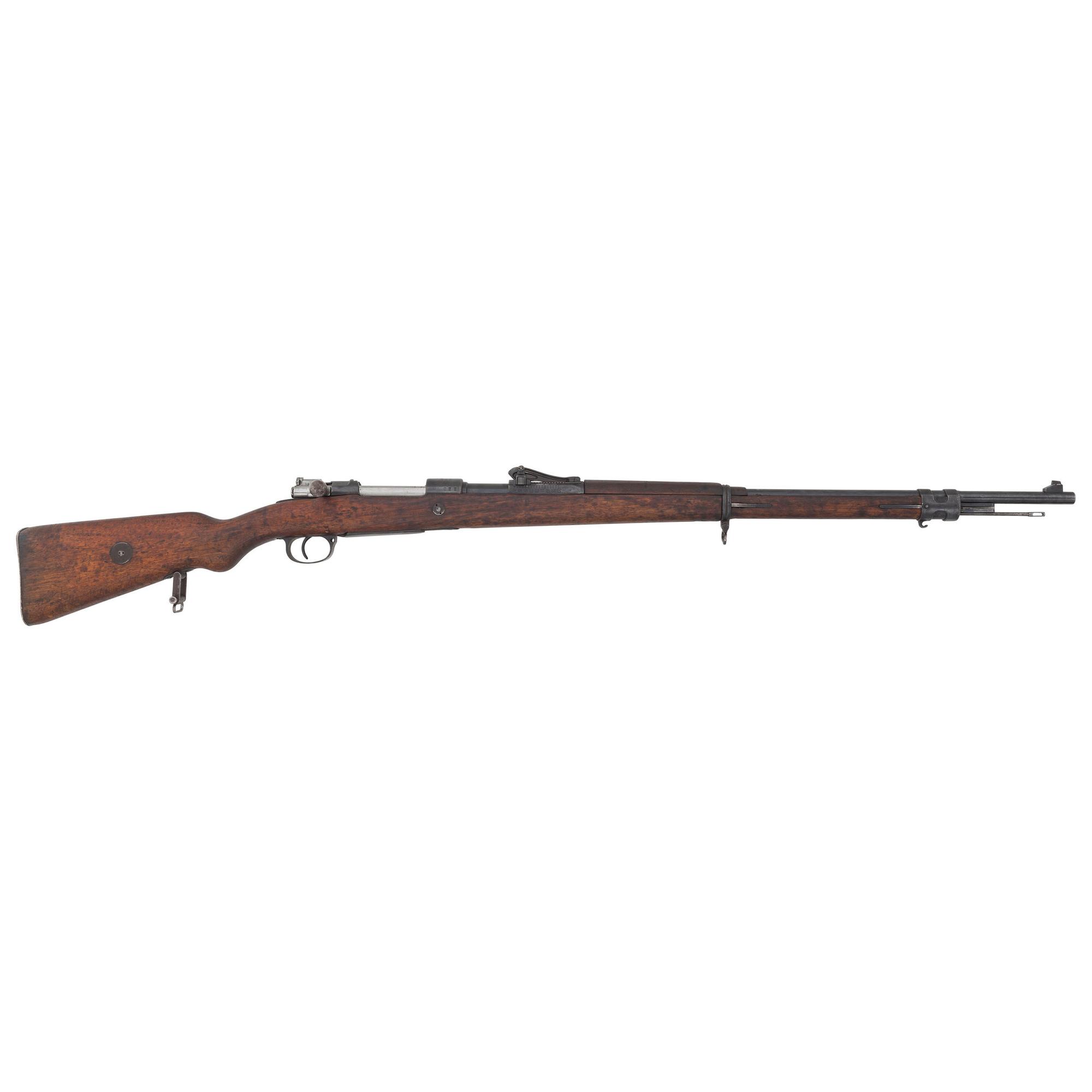 **1918 Dated Mauser Gewehr 98 Rifle with Turkish Stamped Receiver