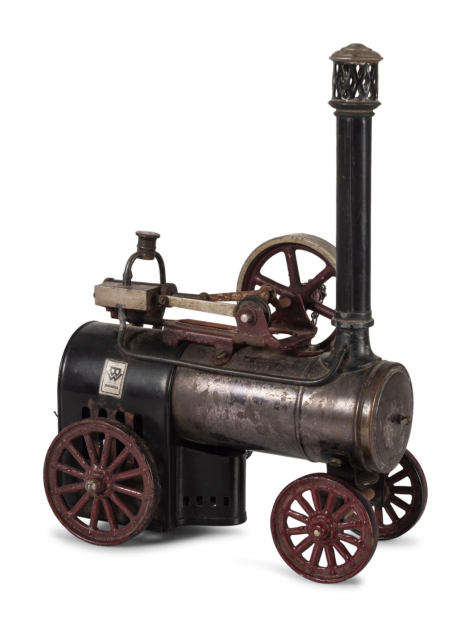A Bing Steam Traction Engine Toy