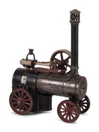 A Bing Steam Traction Engine Toy