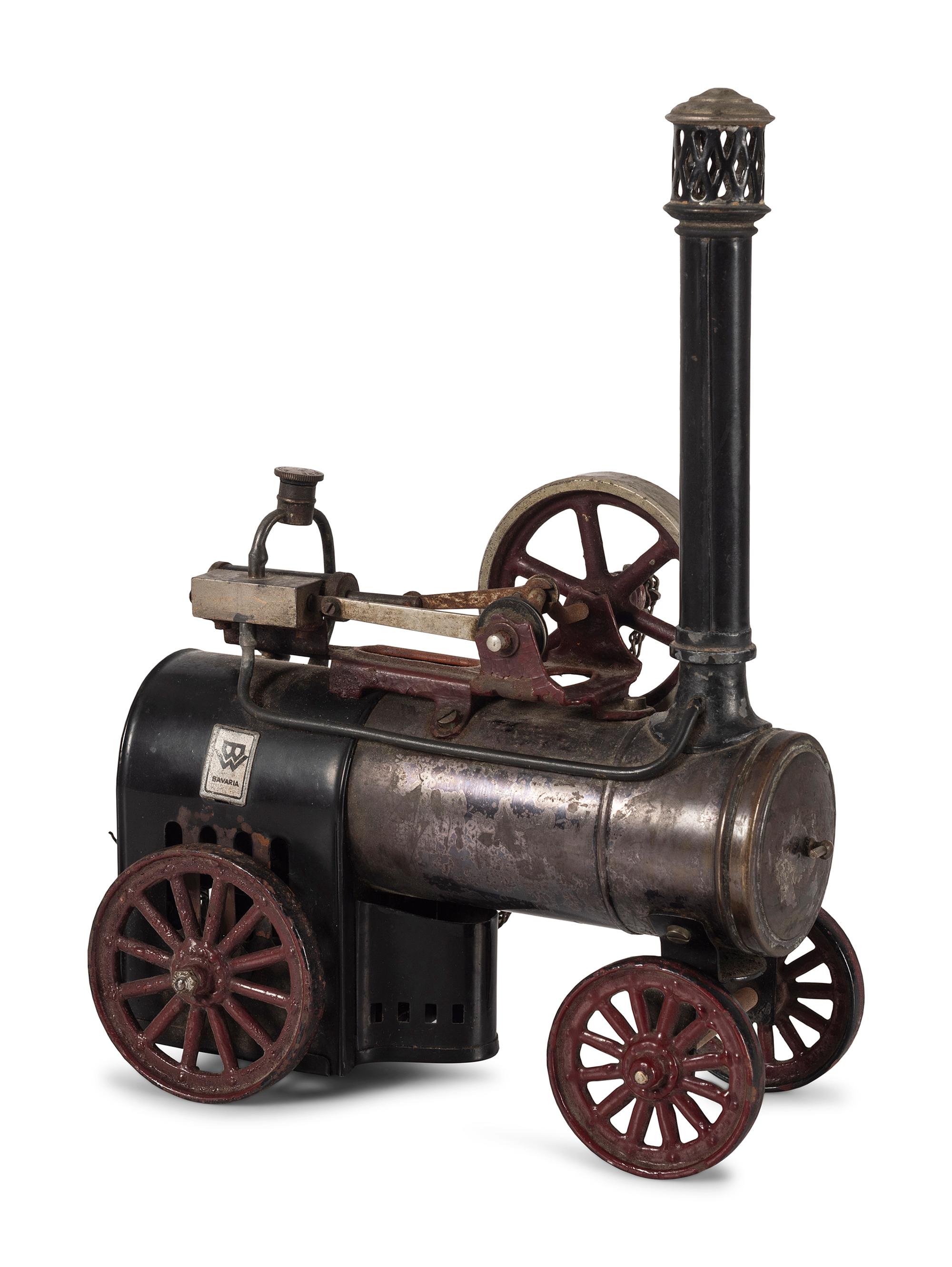 A Bing Steam Traction Engine Toy