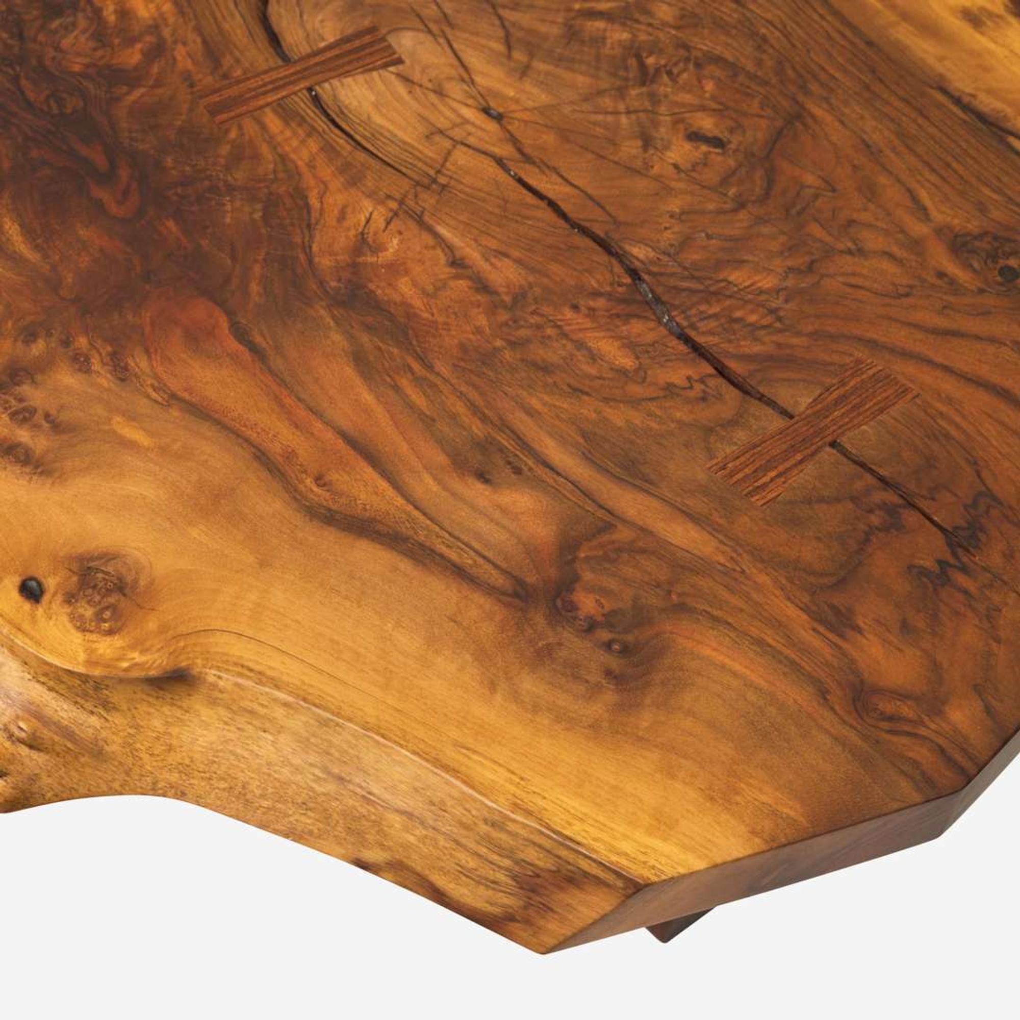 Mira Nakashima (American, b. 1942) Fine "Minguren I" Coffee Table, George Nakashima Woodworker, New Hope, Pennsylvania, 2008