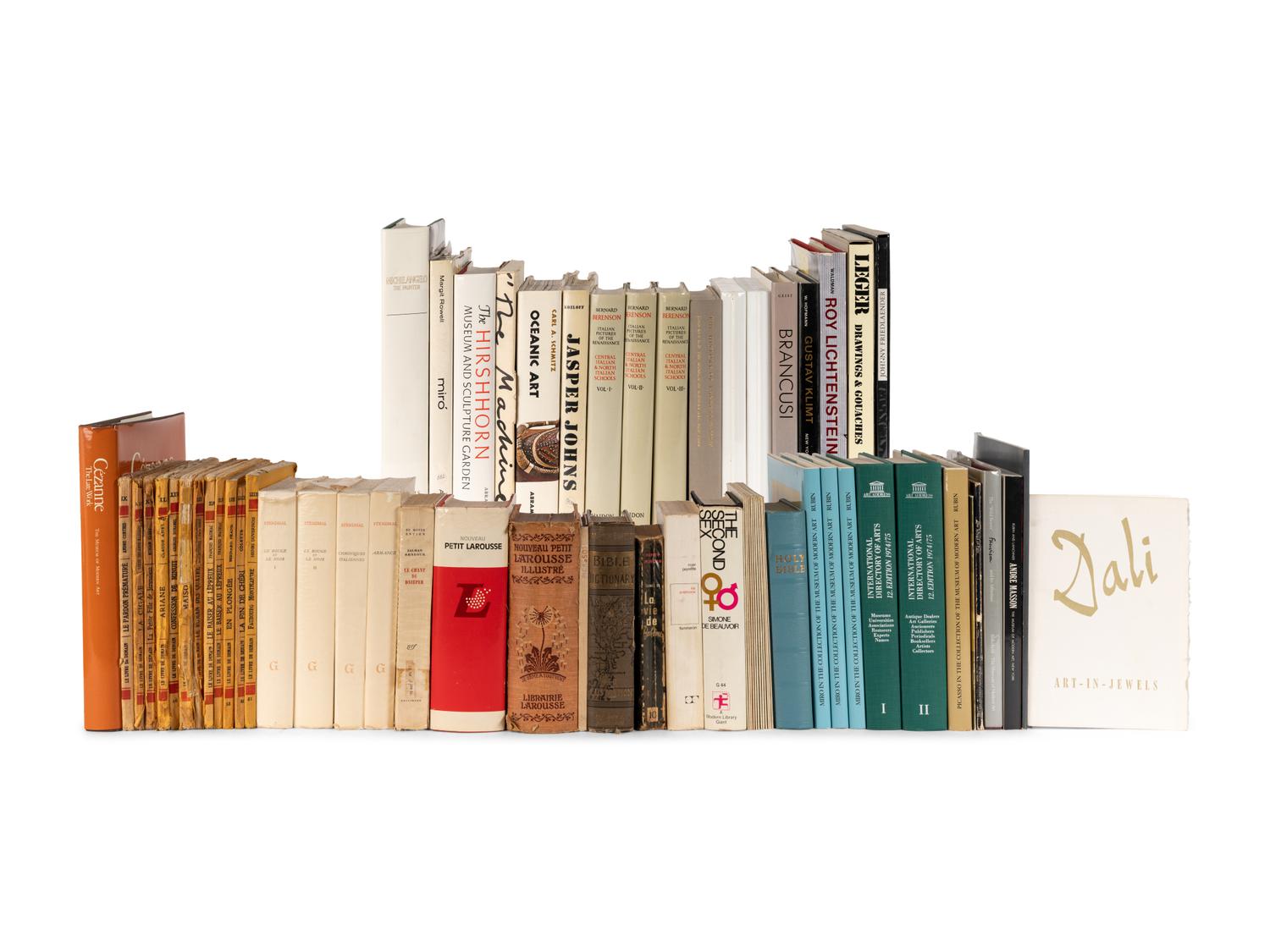 [ART HISTORY]. A group of 55 volumes in original bindings, including works relating to Art and Art History.