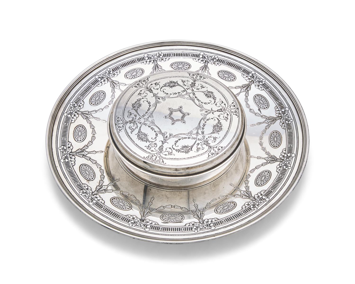 A Group of Four Sterling Silver Tablewares