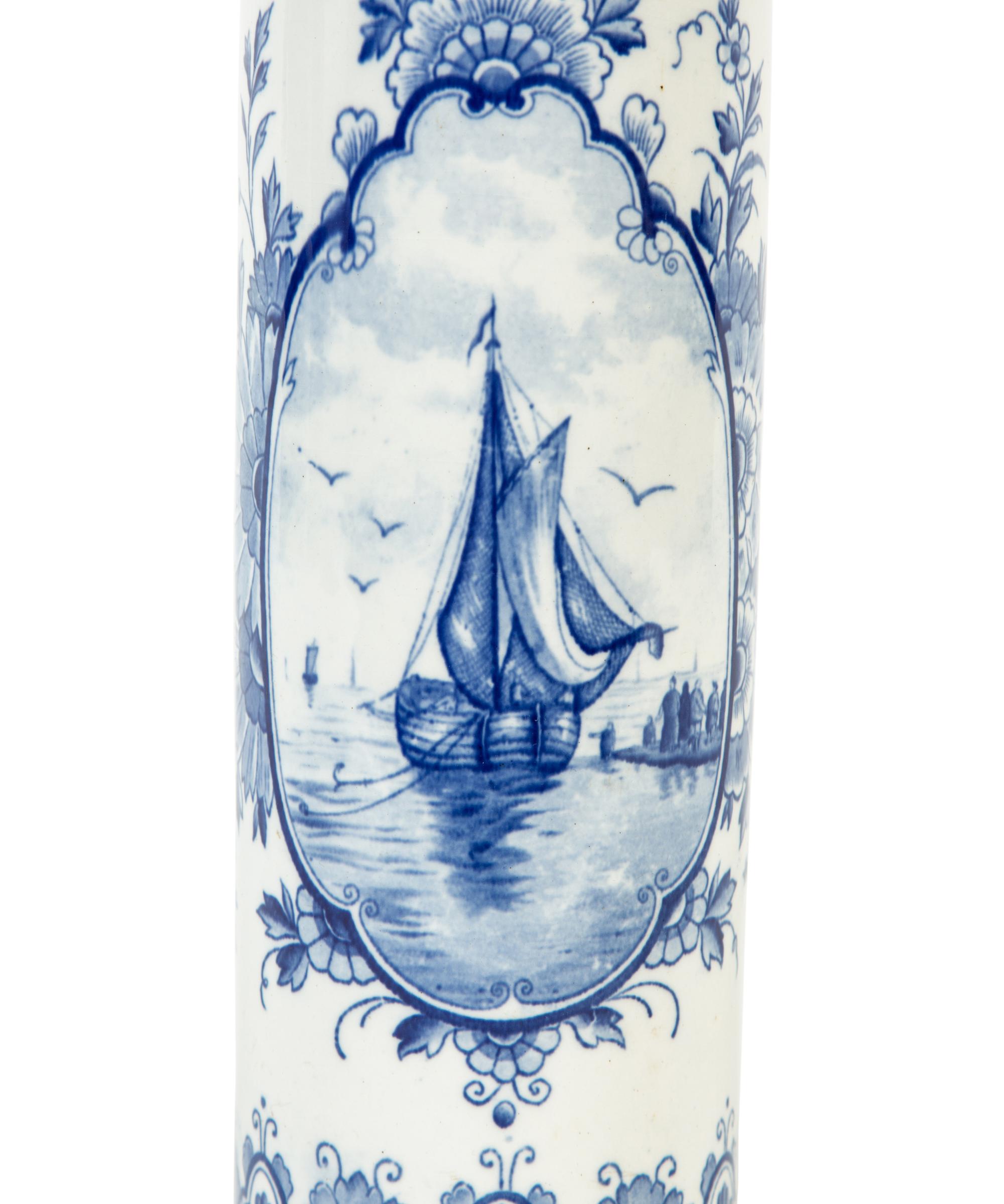 A Delft Ware Vase