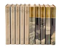 KURZ, Marcel (1887-1967); BARNES, Malcolm (b. 1909), editor. The Mountain World. London: Allen & Unwin, for the Swiss Foundation for Al