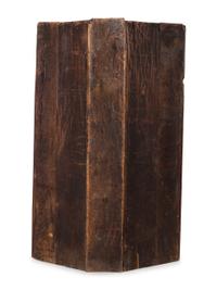 A Country Pine Corner Cupboard