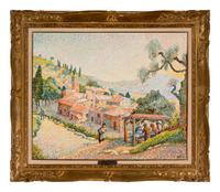 Lavandières dans le village de Provence, 1987
