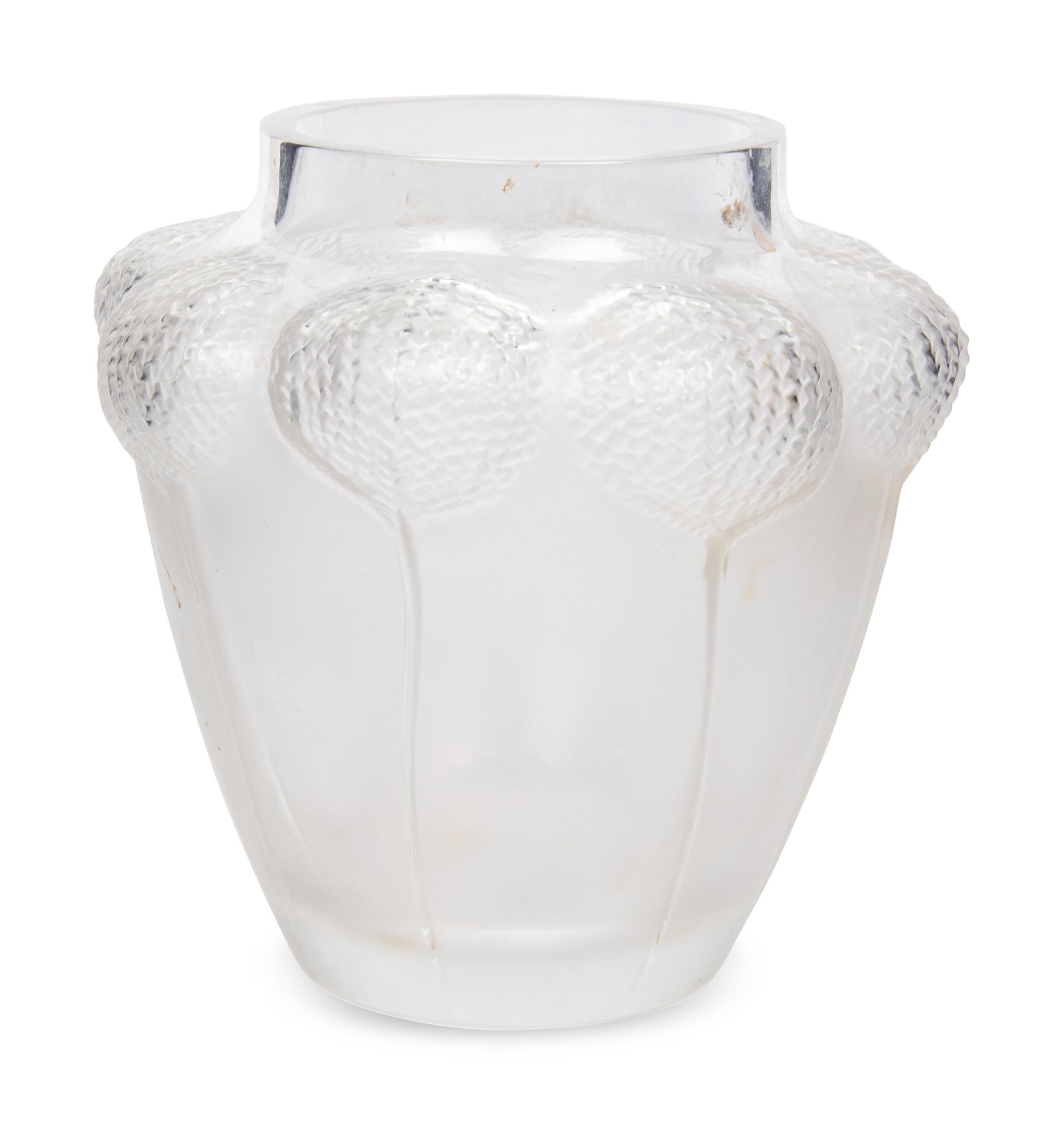 A Lalique Bali Vase