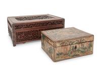 Two Wood Boxes