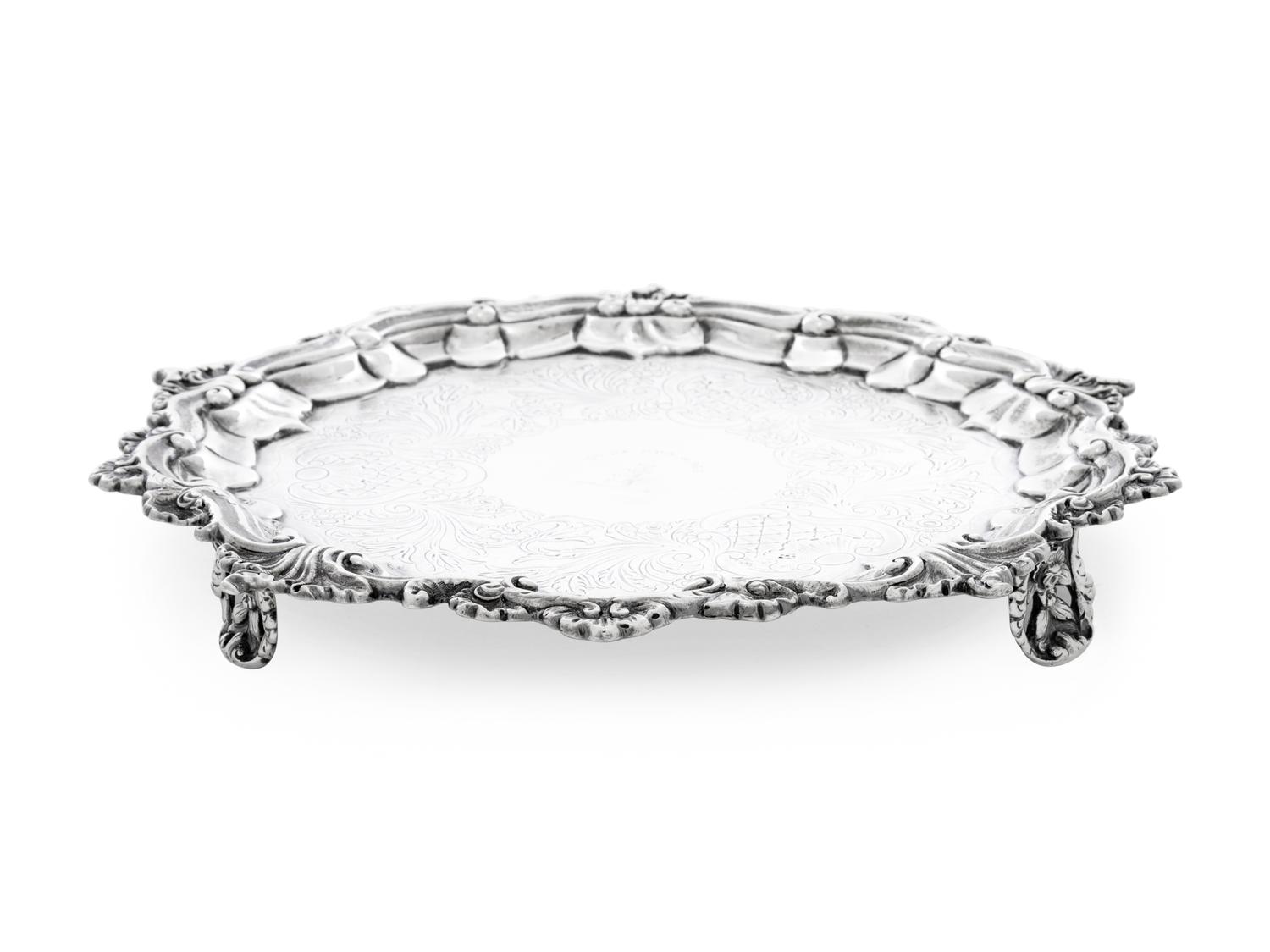 A George IV Silver Salver