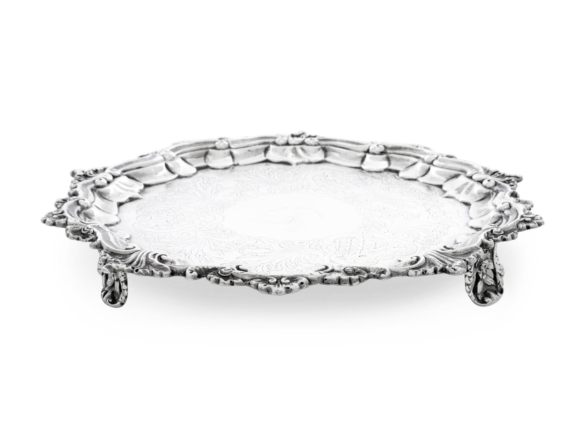 A George IV Silver Salver