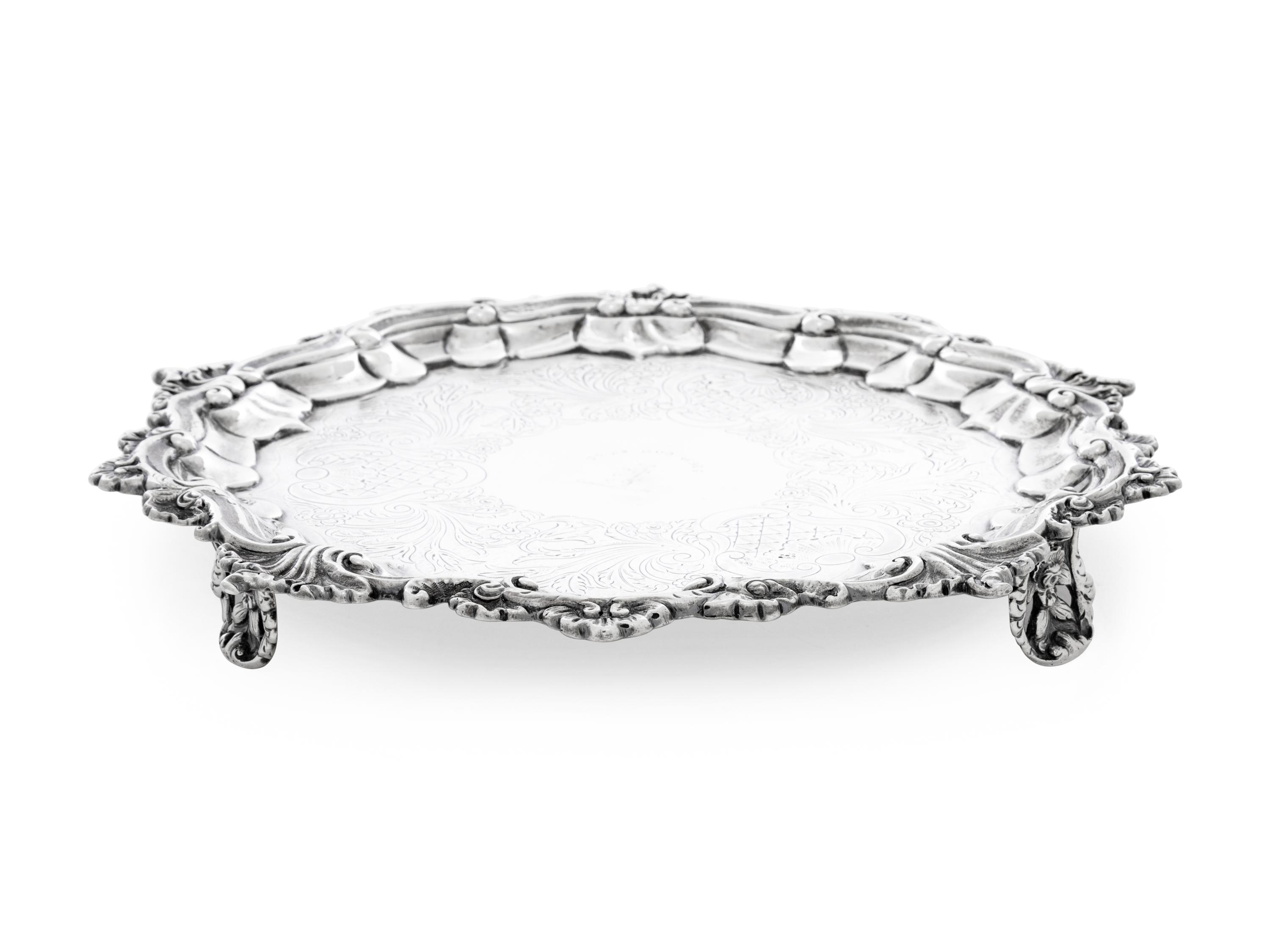 A George IV Silver Salver