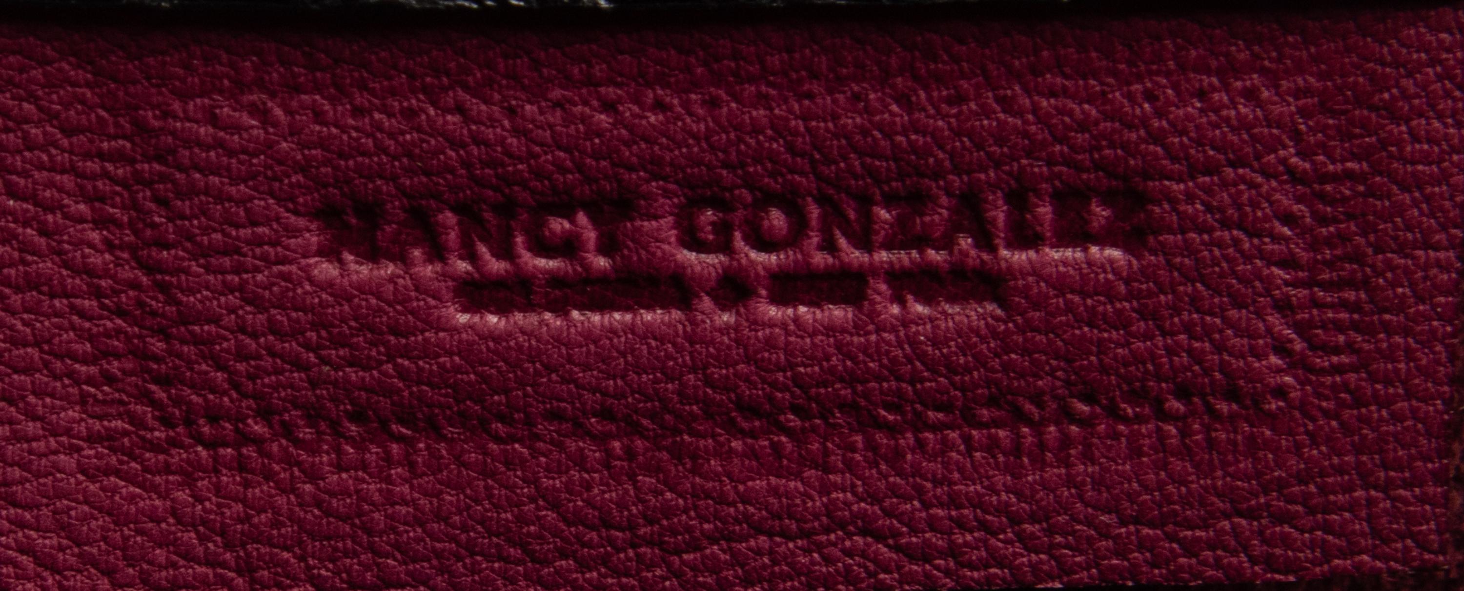 Nancy Gonzalez Black Crocodile Handbag