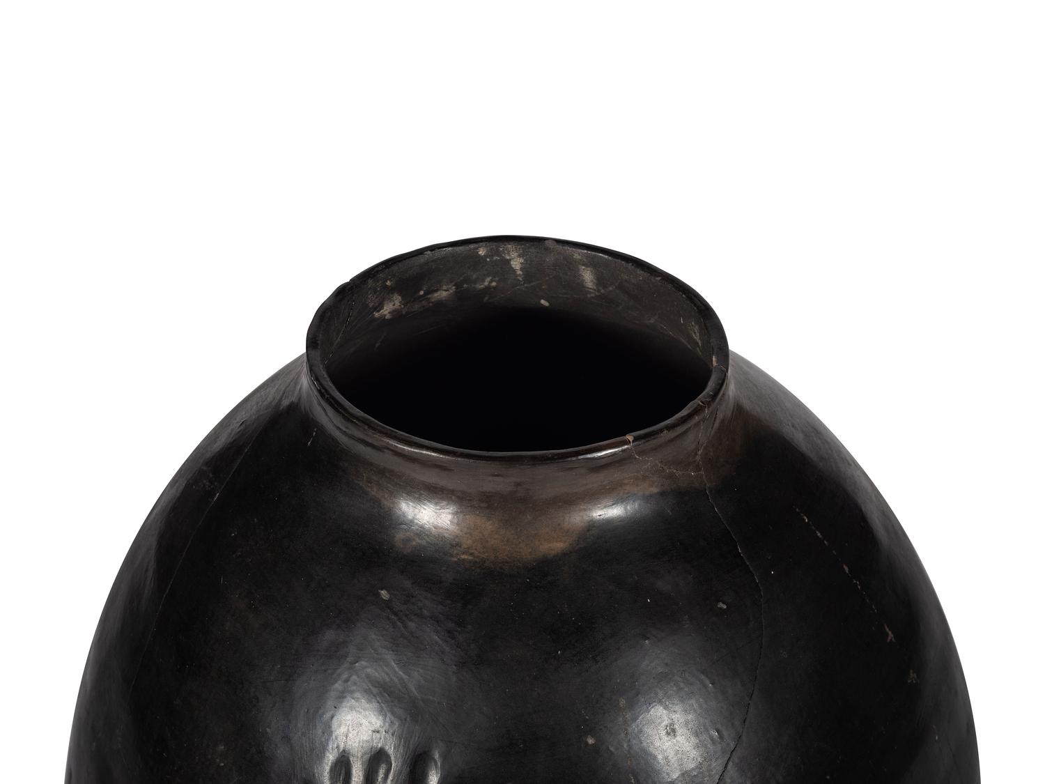 Santa Clara Pottery Storage Olla