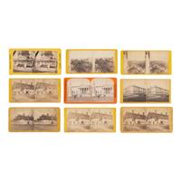 [Early Photography] Group of over 100 Stereoviews of Washington, DC, incl. landmarks and monuments