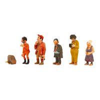 Six Carved Figures