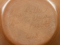 Carved Pottery Jar