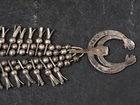 Early Navajo Squash Blossom Necklace, Collected by Hoffman Birney (1891-1958)