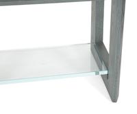 A Pair of Hellman Chang Stained Oak Lucid Side Tables