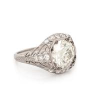 ART DECO, DIAMOND RING