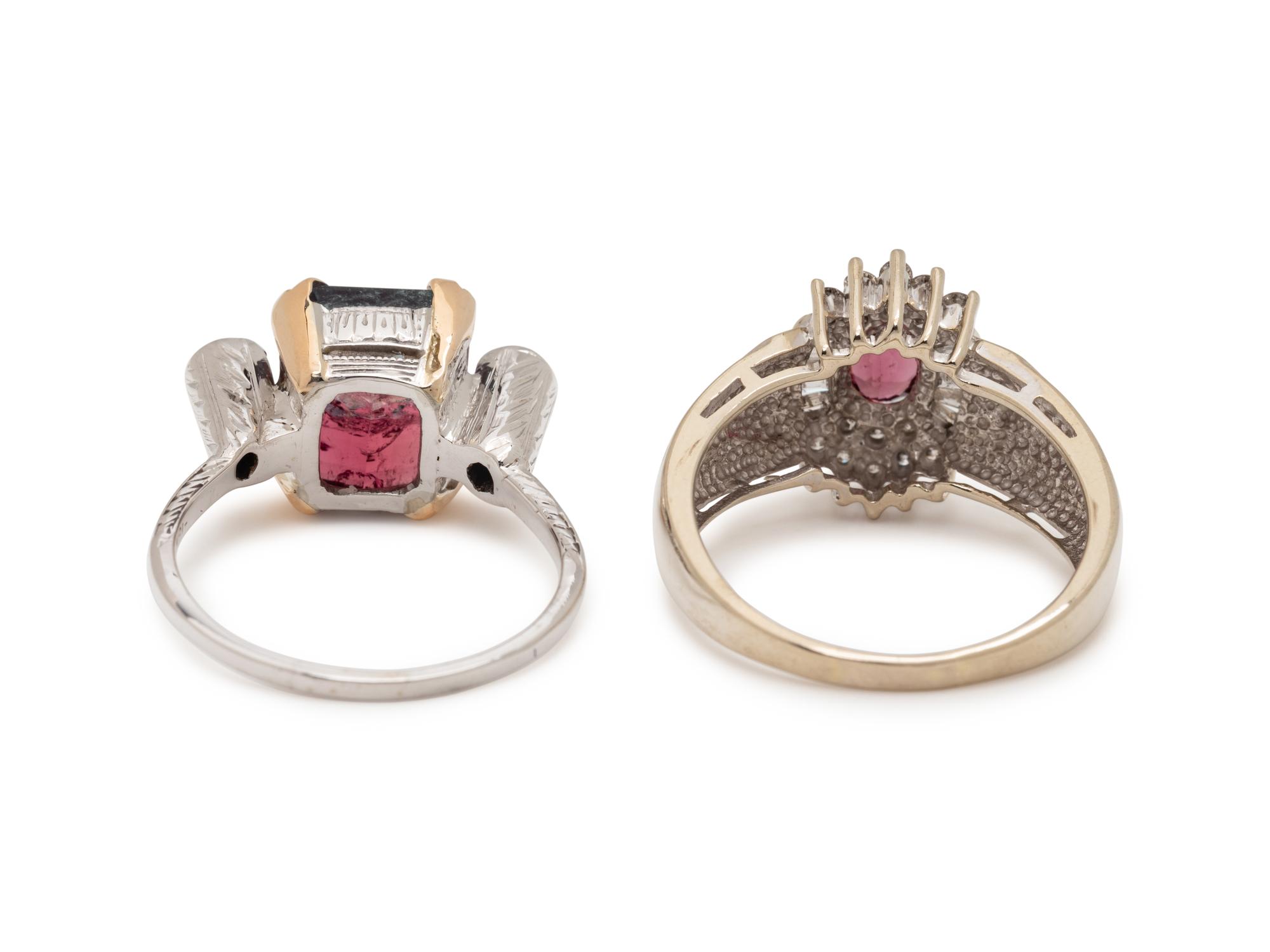 COLLECTION OF DIAMOND AND GEMSTONE RINGS
