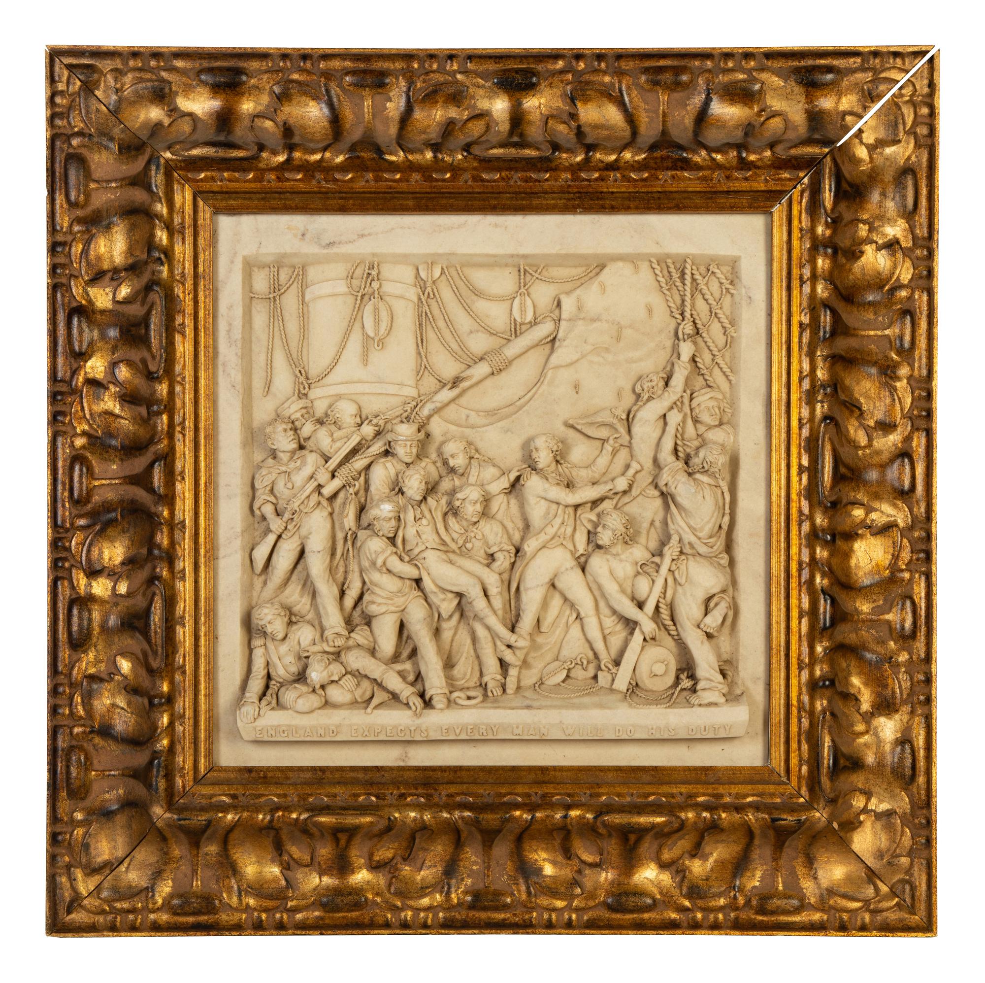 An English Composition Plaque After John Edward Carrow
