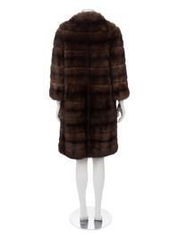 Bergdorf Goodman Sable Coat & Two Sable Collars, 1953