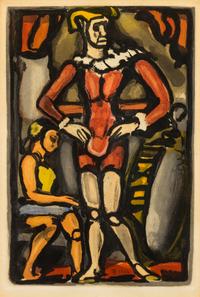 Georges Rouault, (French, 1871-1958), Master Arthur (pl. 11 from Cirque de l'Etoile Filante)