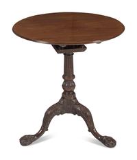 A George III Mahogany Tripod Table