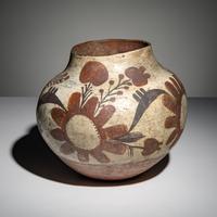 Zia Polychrome Pottery Olla