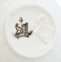 An Assembled Belleek Echinus Tea Service, Width of tray 15 1/2 inches.