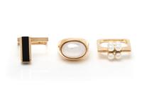 COLLECTION OF YELLOW GOLD RINGS