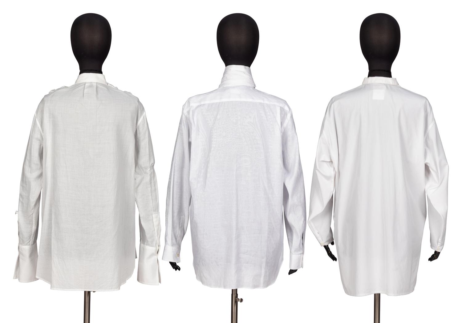 Three Japanese Designer Blouses: Junya Watanabe Comme des Garçons and Yohji Yamamoto