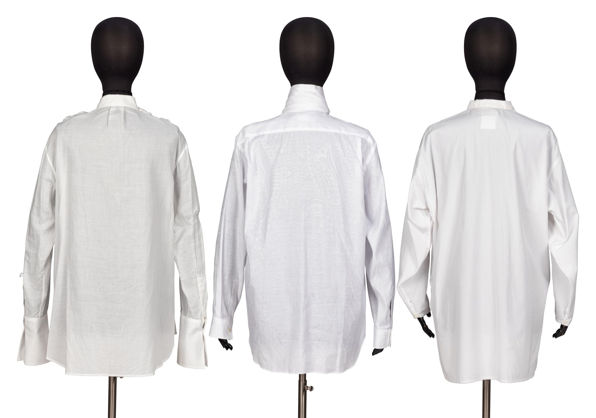 Three Japanese Designer Blouses: Junya Watanabe Comme des Garçons and Yohji Yamamoto