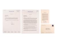 [POLITICS - DEMOCRATIC PARTY]. A group of ephemera related to 20th-century Democratic presidents and presidential candidates, many SIGNED, comprising: