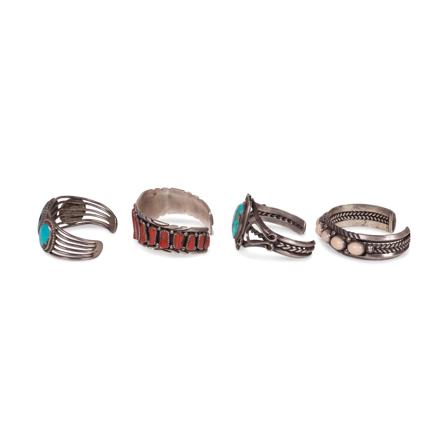 Navajo Silver Cuff Bracelets