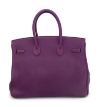Hermès Birkin 35 in Anemone Clemence Leather