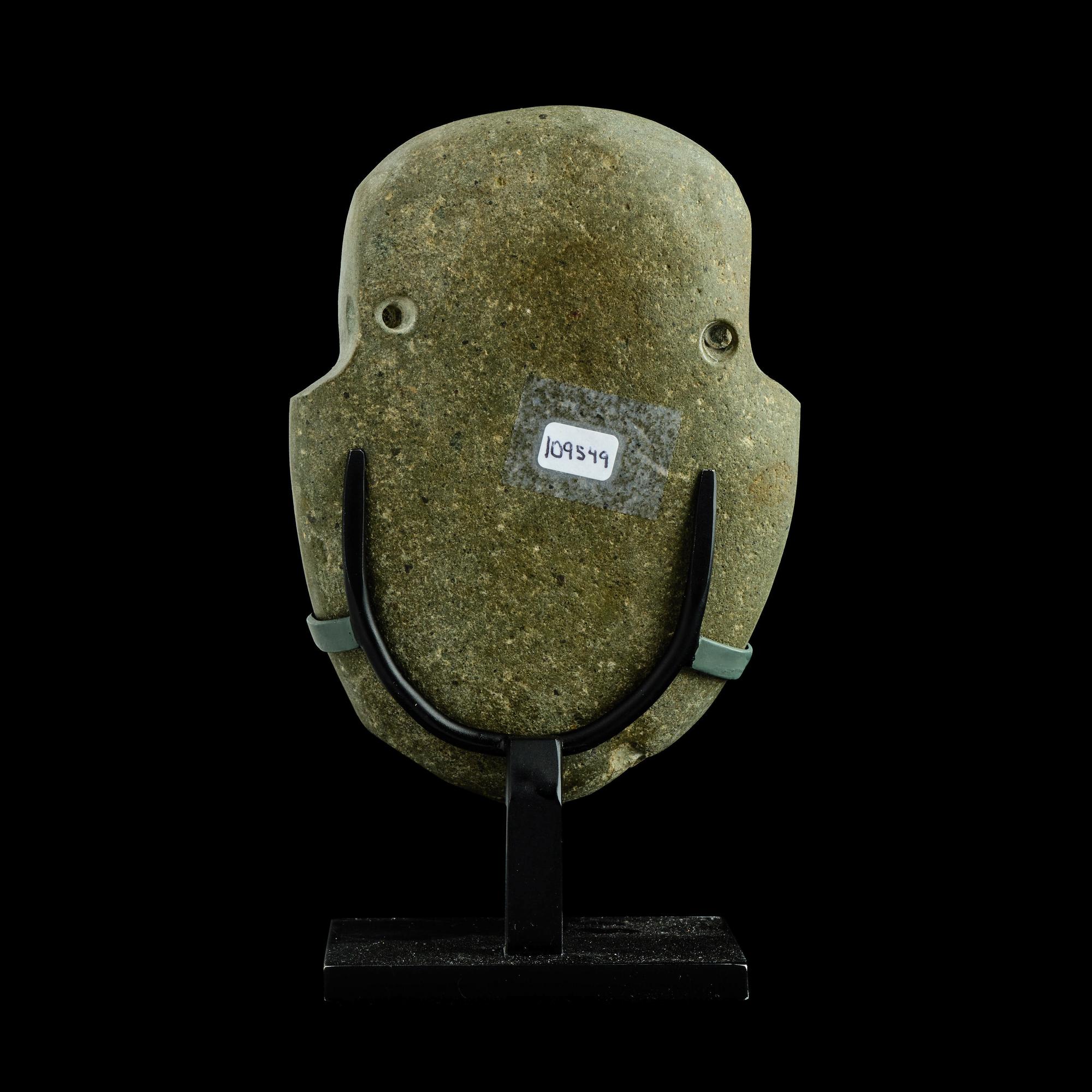 A Mezcala Jade Mask