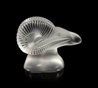 A Lalique Bélier Sculpture
