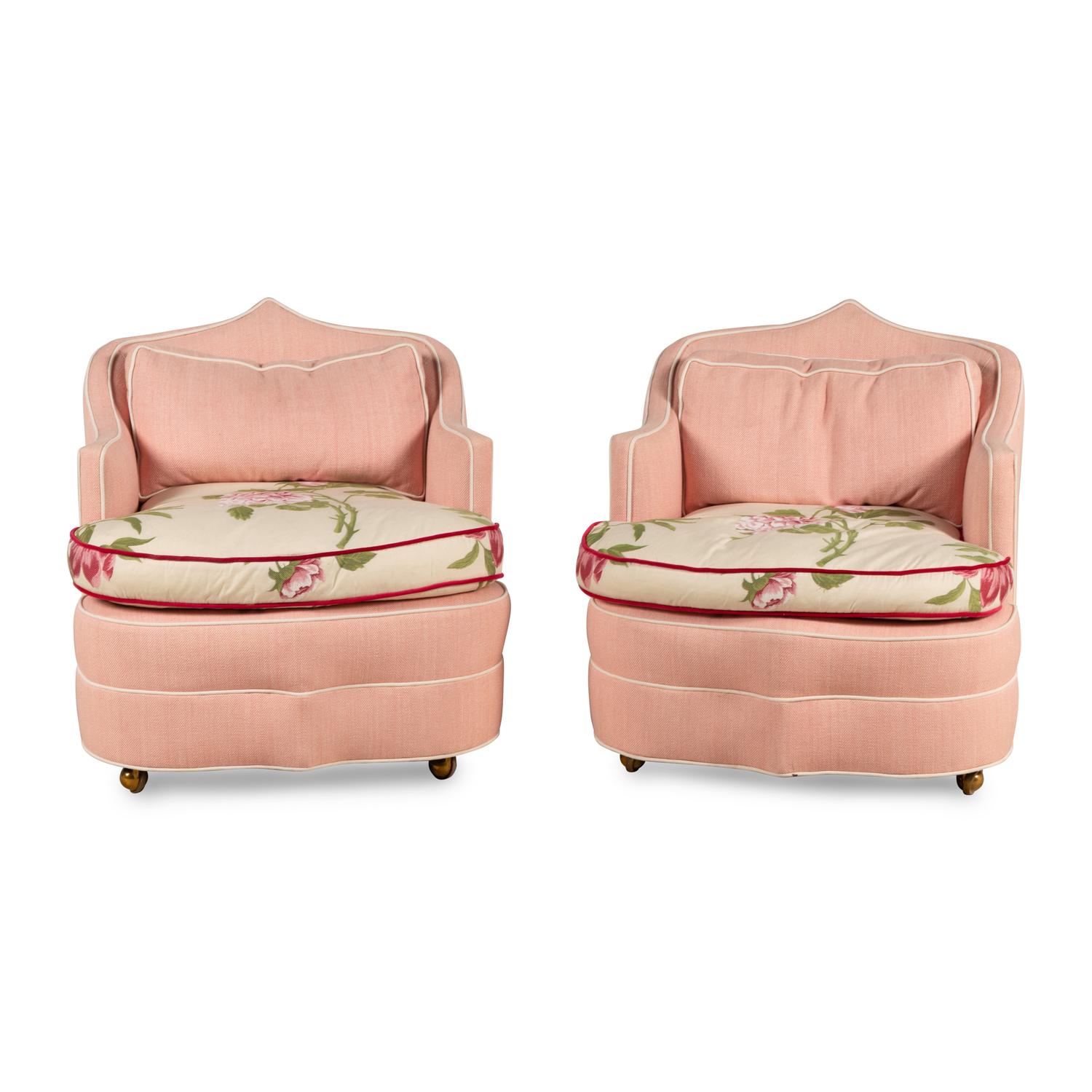 A Pair of “Souk Style” Club Chairs