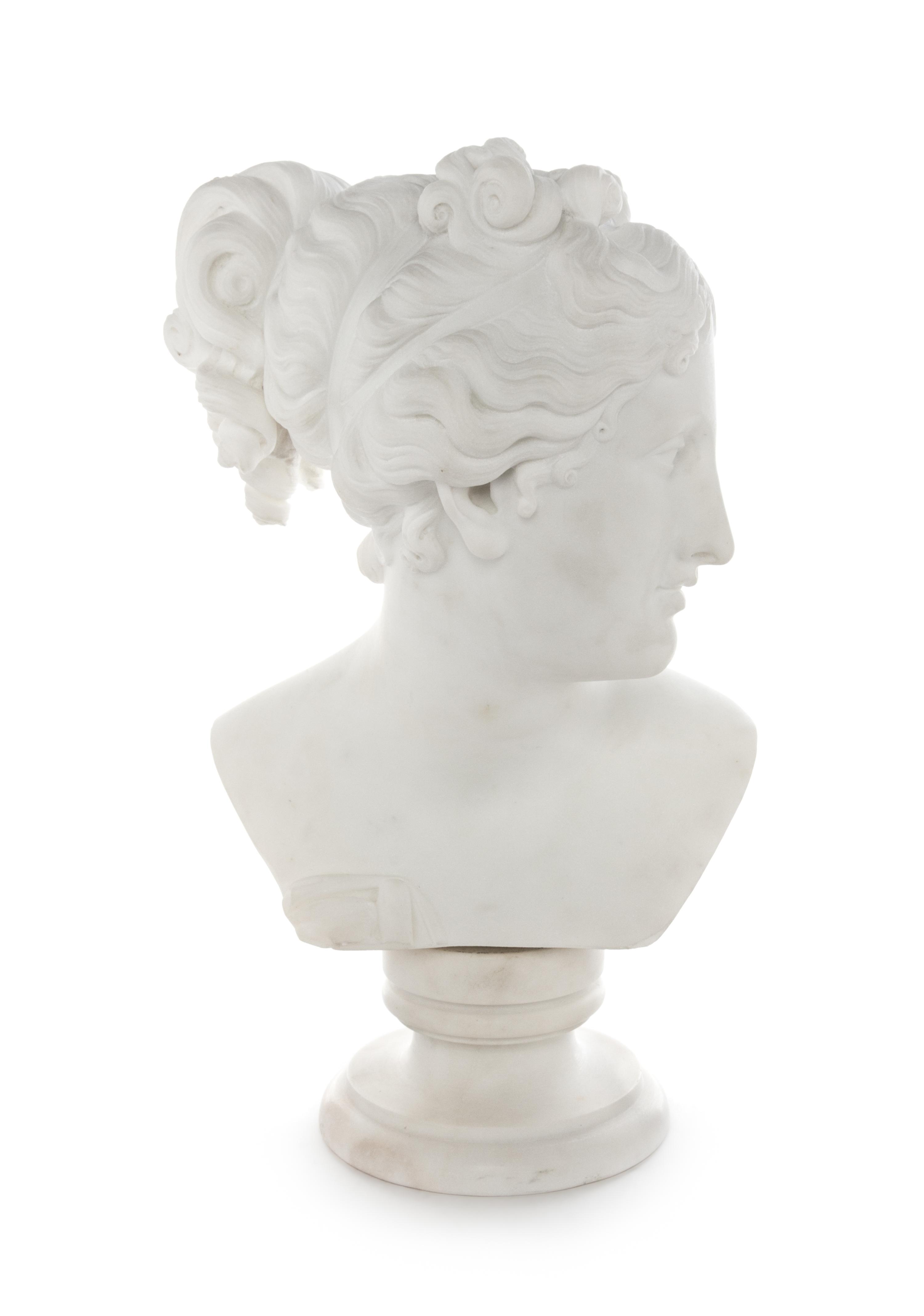 After Antonio Canova, (Early 20th Century), Bust of Venus Italica