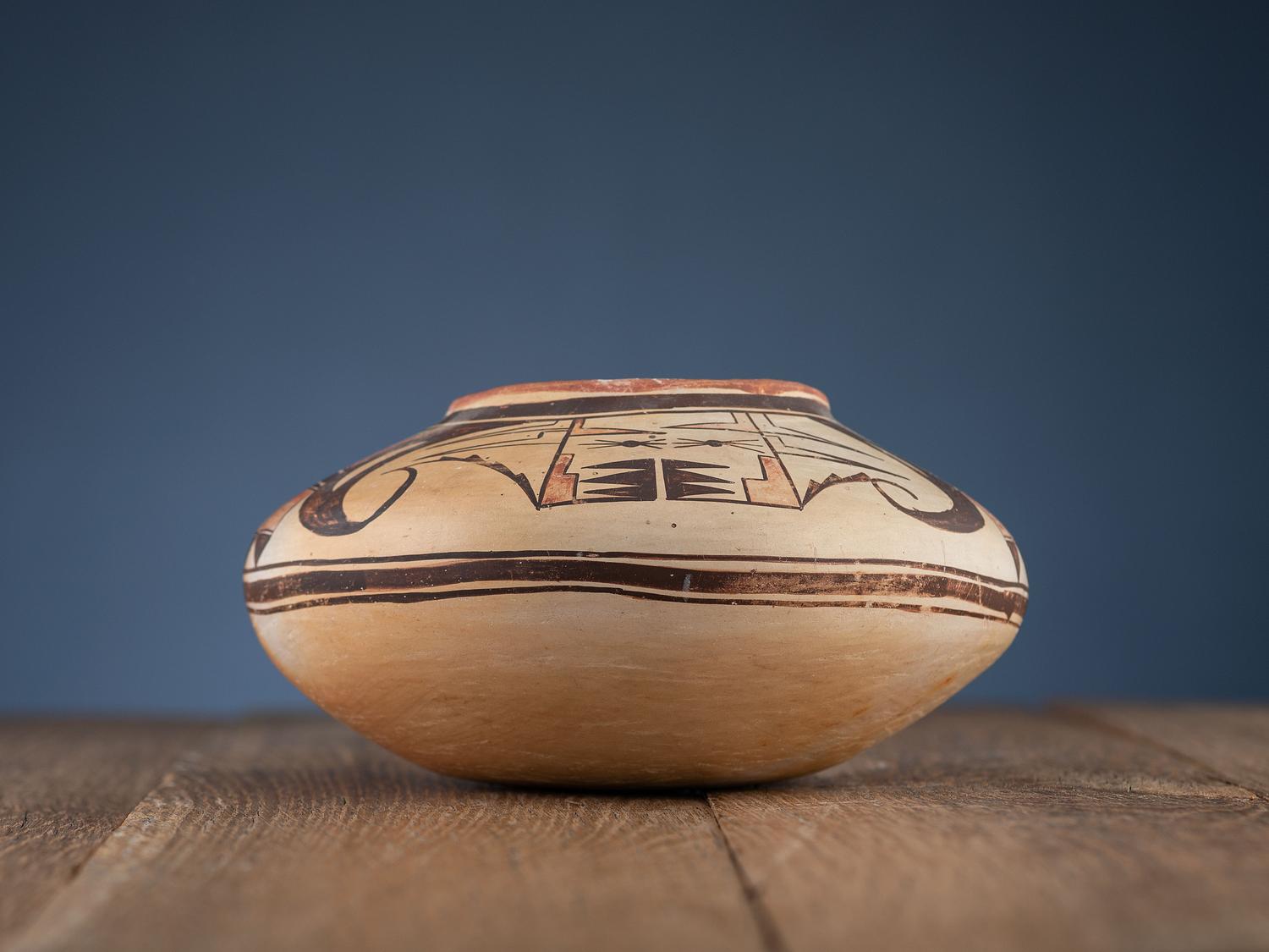 Hopi Polychrome Pottery Jar