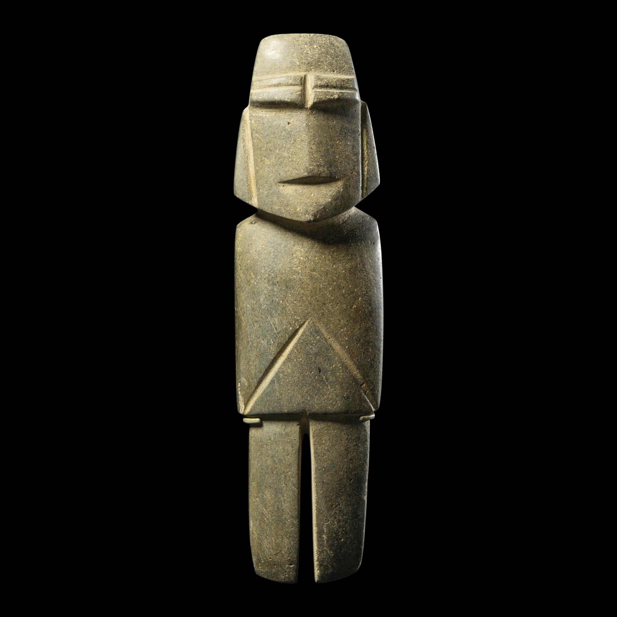 A Mezcala Diorite Figure