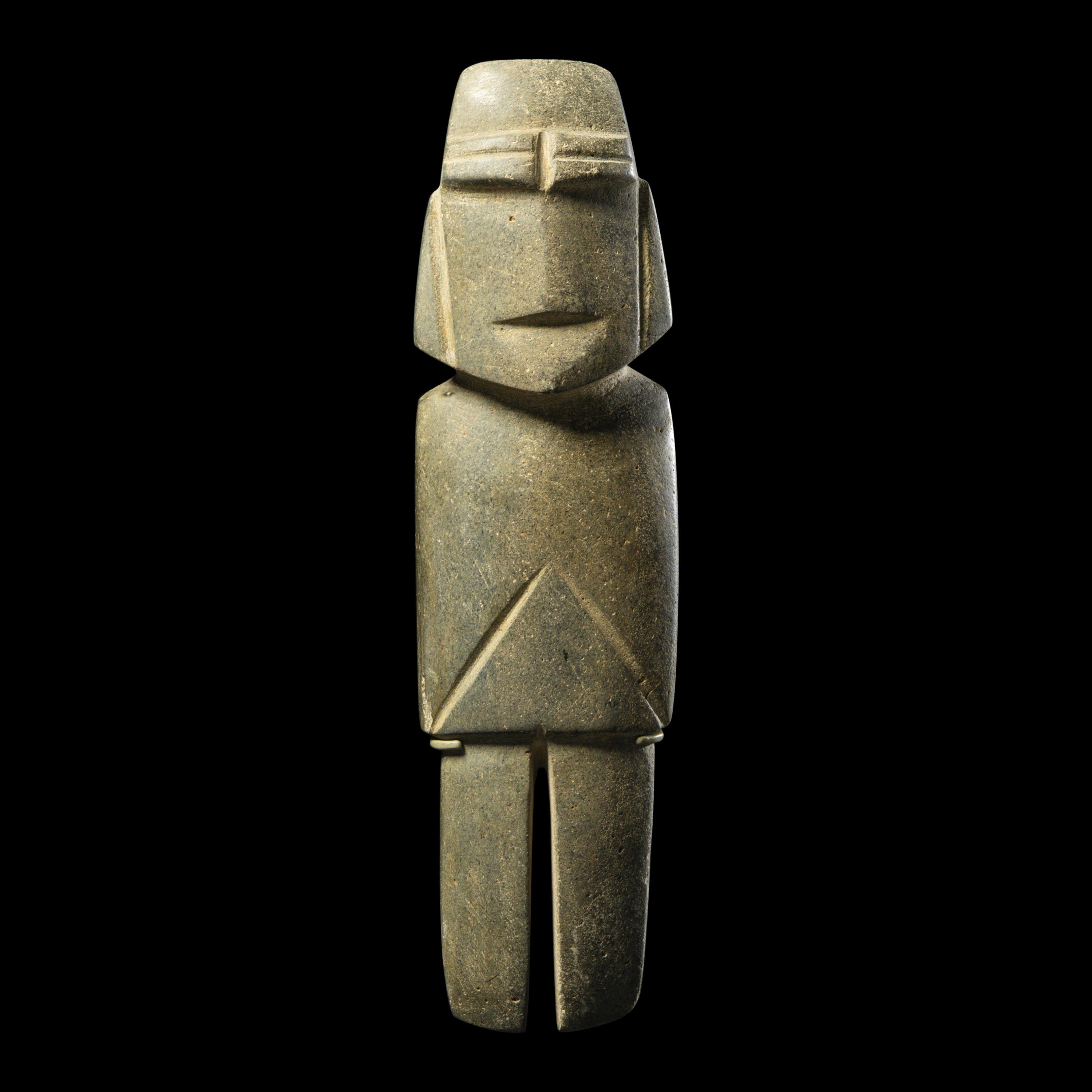 A Mezcala Diorite Figure