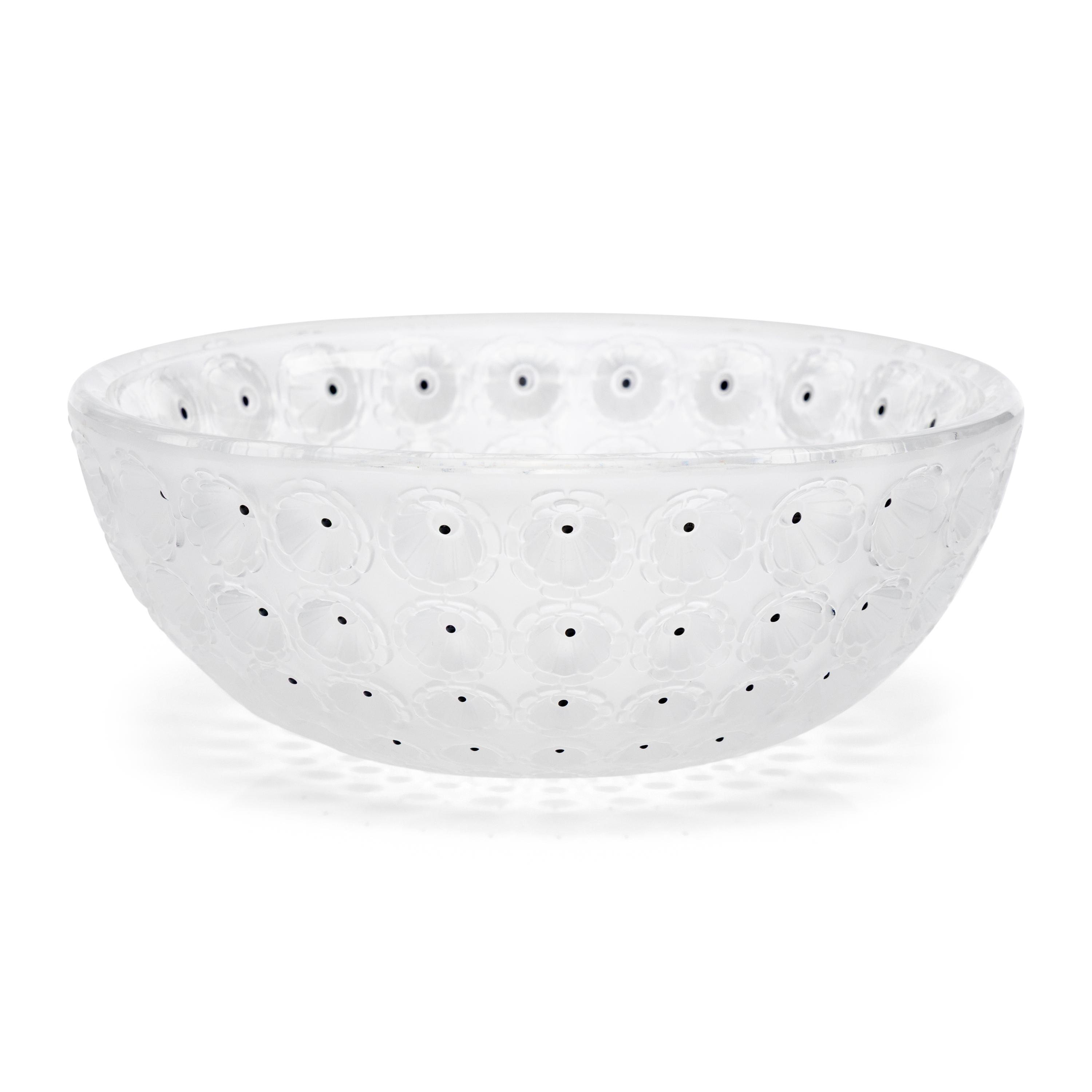 A Lalique Nemours Bowl