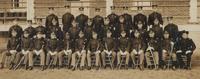 [BUFFALO SOLDIERS]. A group of 2 photographs of members of the 9th Cavalry, incl. Charles Young and George Prioleau. Fort D.A. Russell, Cheyenne, Wyoming, ca 1910s.