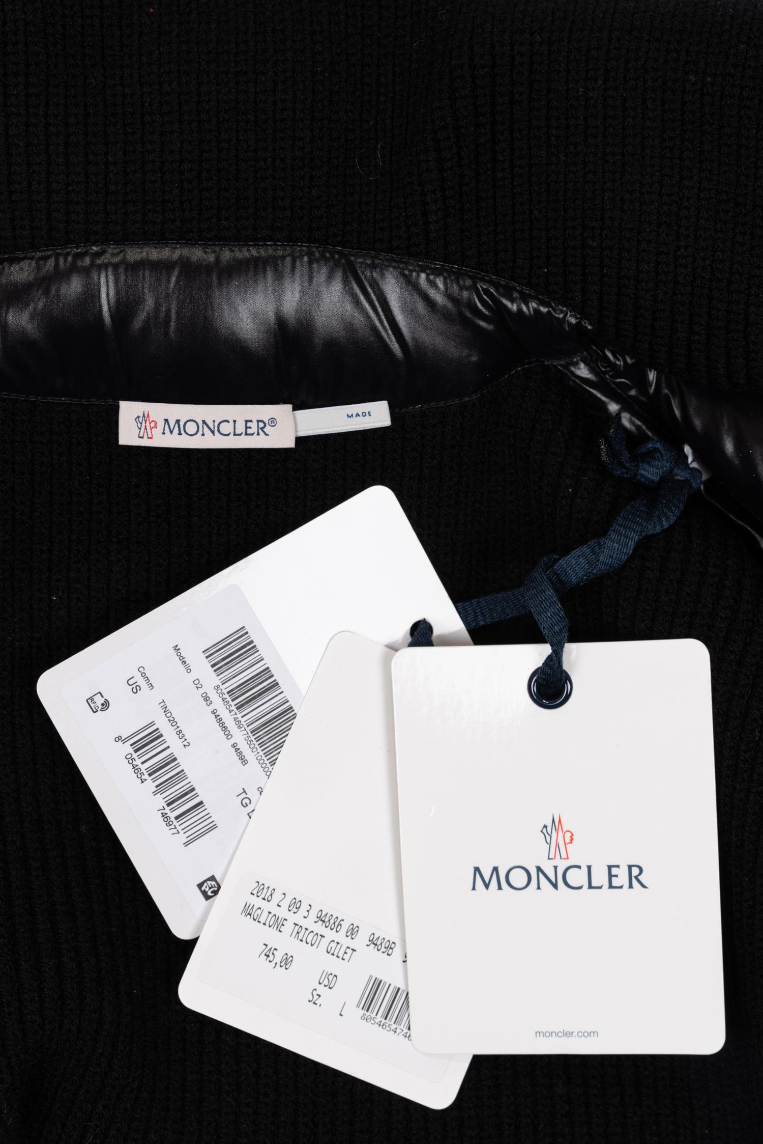 Moncler Puffer with Rolled Collar, NWT