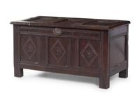 A Charles II Oak Blanket Chest