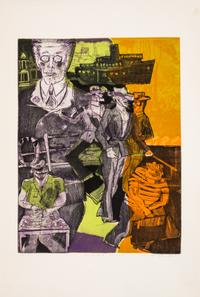 (AQUARIUS PRESS) MANN, THOMAS. Death in Venice. NY, 1971. One of 10 artist's proofs copies. With 10 original color etchings.