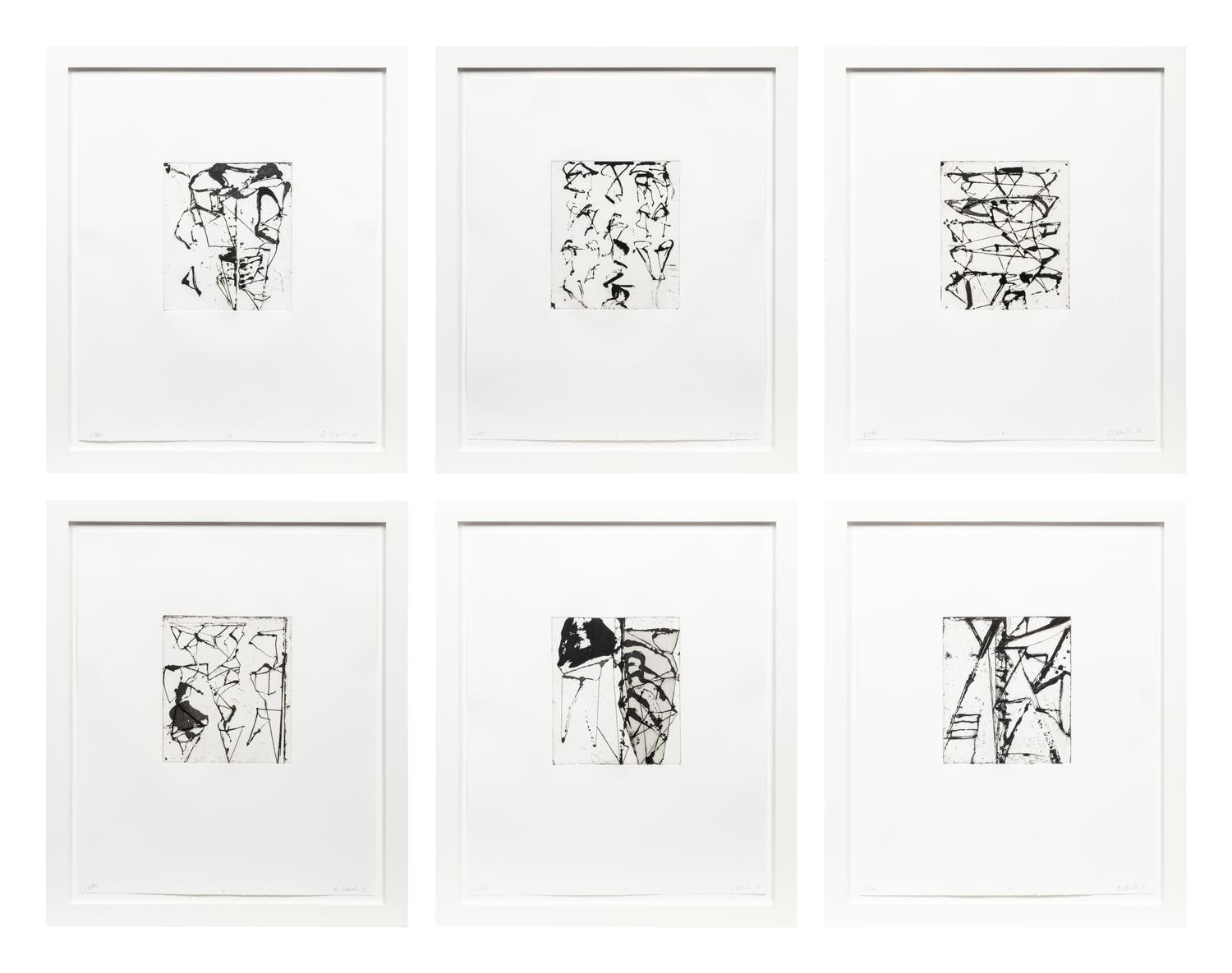 Etchings to Rexroth (a group of twelve plates)